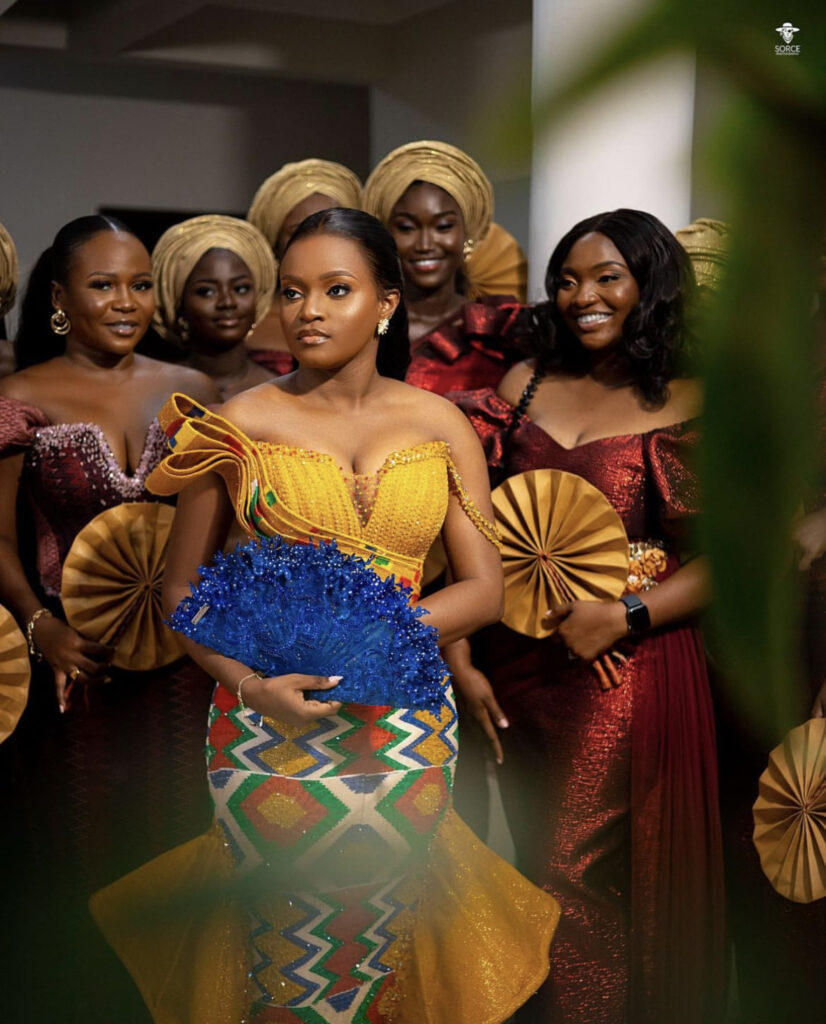 Ghanaian traditional wedding fashion
