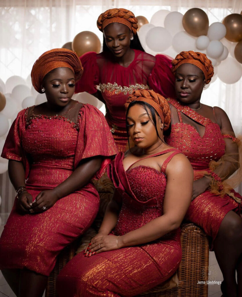 Why you should try a Kente bridesmaid dress