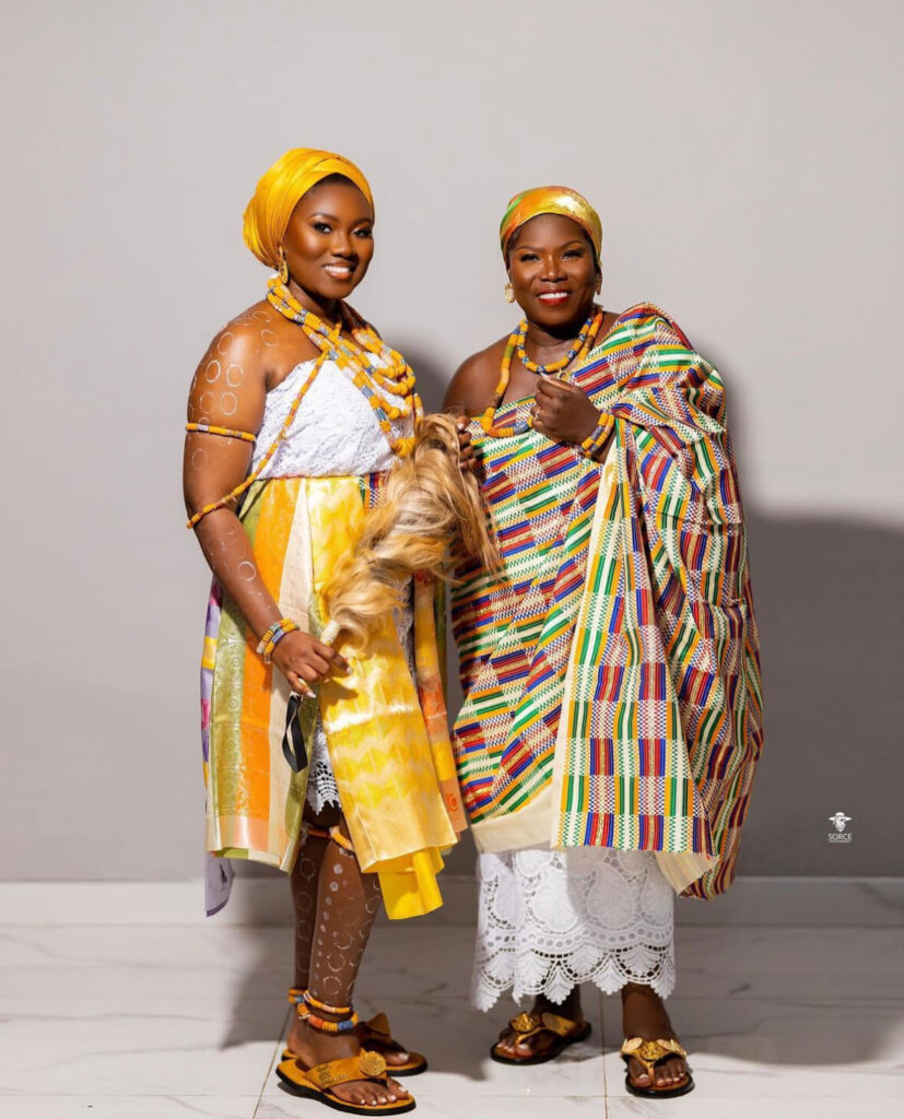 Classic Kente Ghanaian traditional dressing styles 