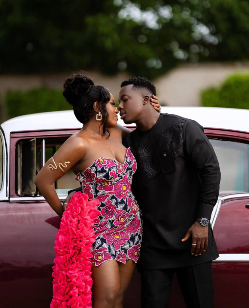 Ghana Wedding Dress: This perfect Kente wedding dress for bride and groom is giving!