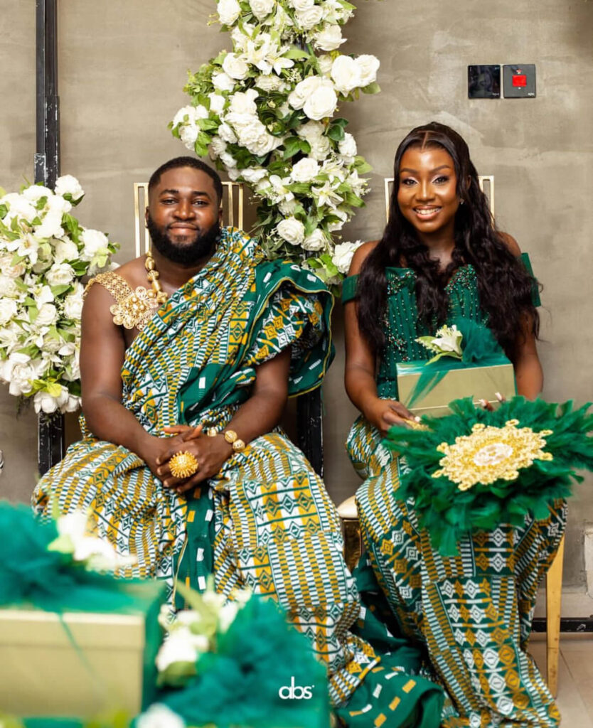 Ghanaian TikTok stars Gilbby and Whitney marry in colourful wedding ceremony