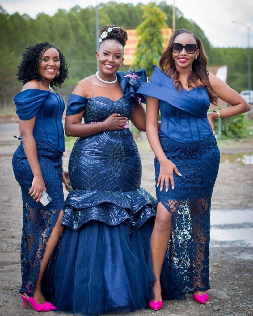 Lace styles for bridesmaids