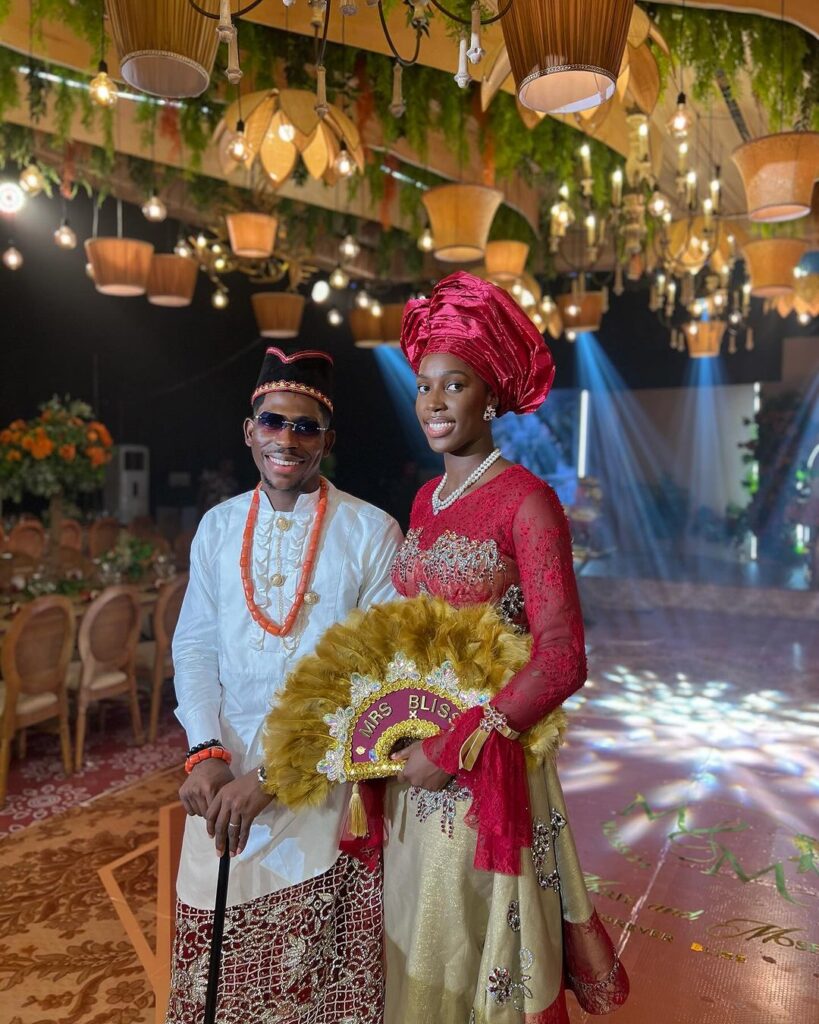 Moses Bliss' Traditional Wedding: Gospel musician marries Ghanaian fiancé Marie Wiseborn