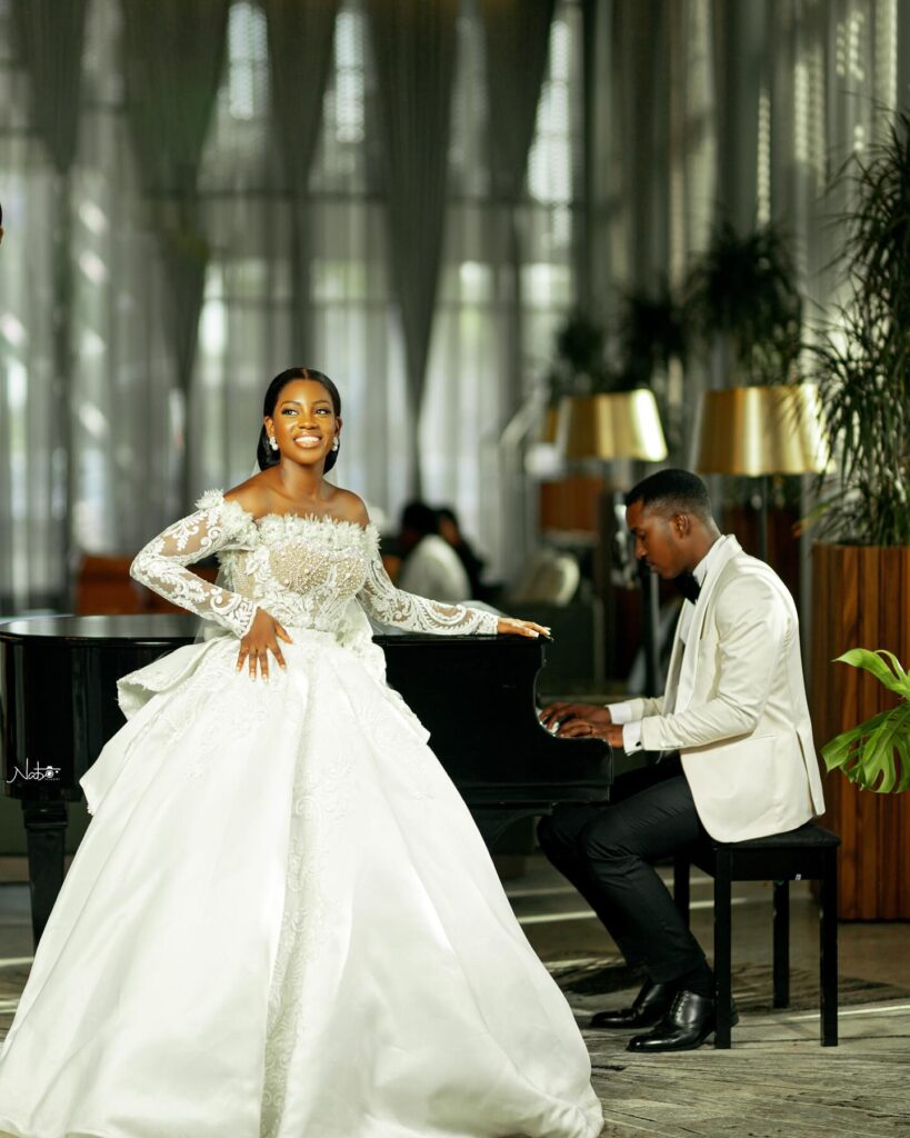 Simple Wedding Dresses in Ghana: The beauty of minimalist bridal elegance
