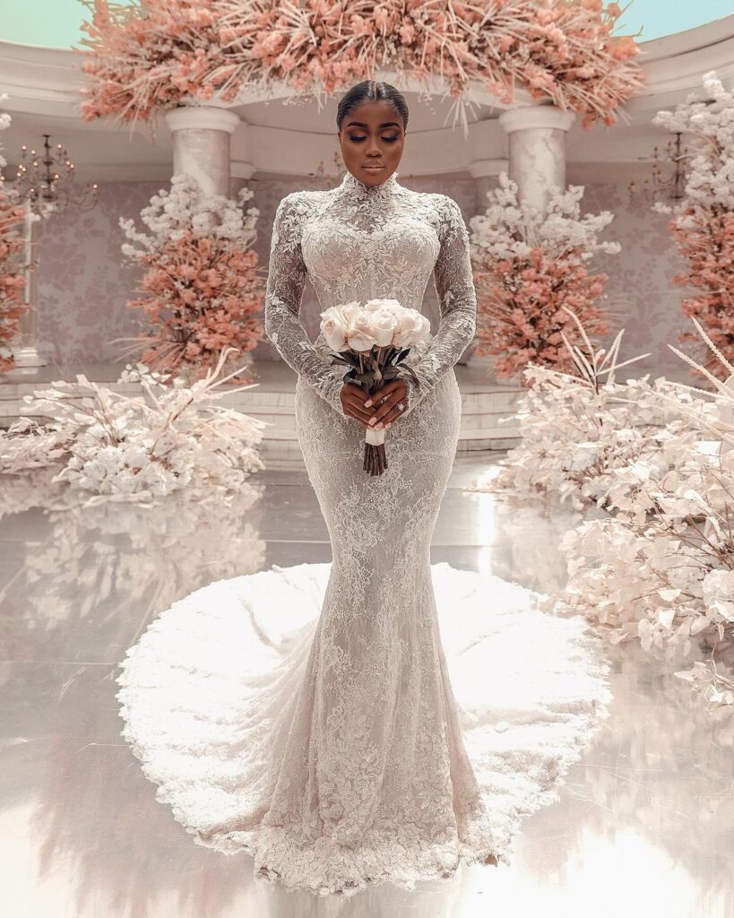 Veekee James Wedding: Popular Nigerian Fashion Designer Marries Partner Femi