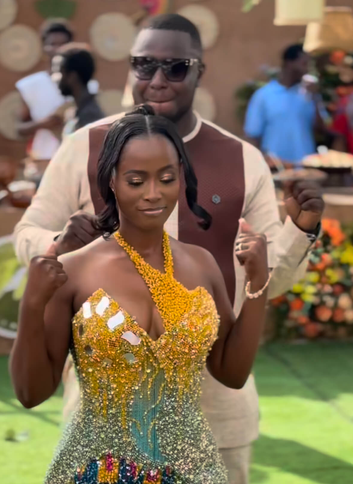 Seed Bride 2024: Nana Kwame marries Ernestina in a beautiful traditional wedding ceremony